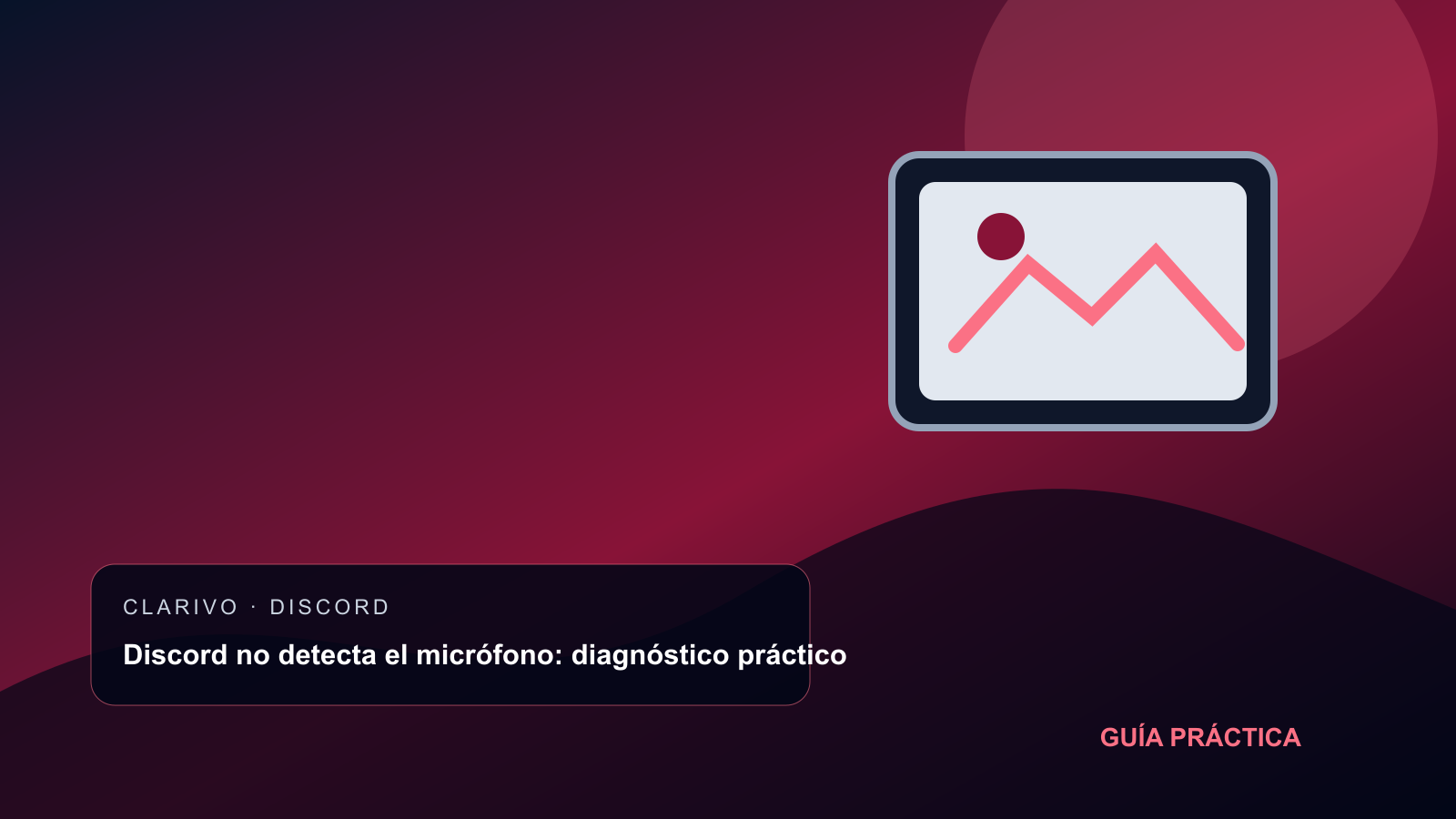 Discord no detecta el micrófono: diagnóstico práctico