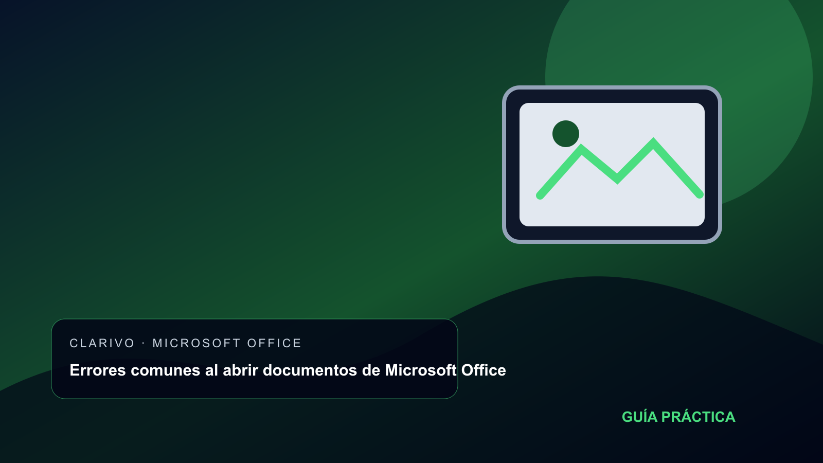 Errores comunes al abrir documentos de Microsoft Office