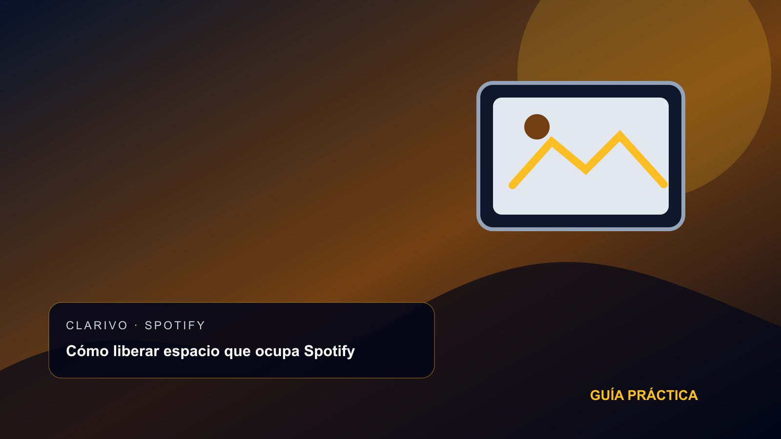 Cómo liberar espacio que ocupa Spotify